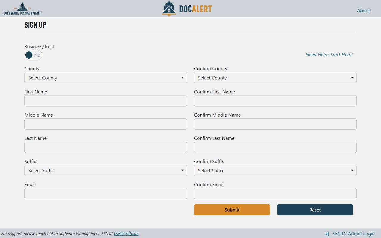 Trigg County clerk records Doc Alert document notification service
