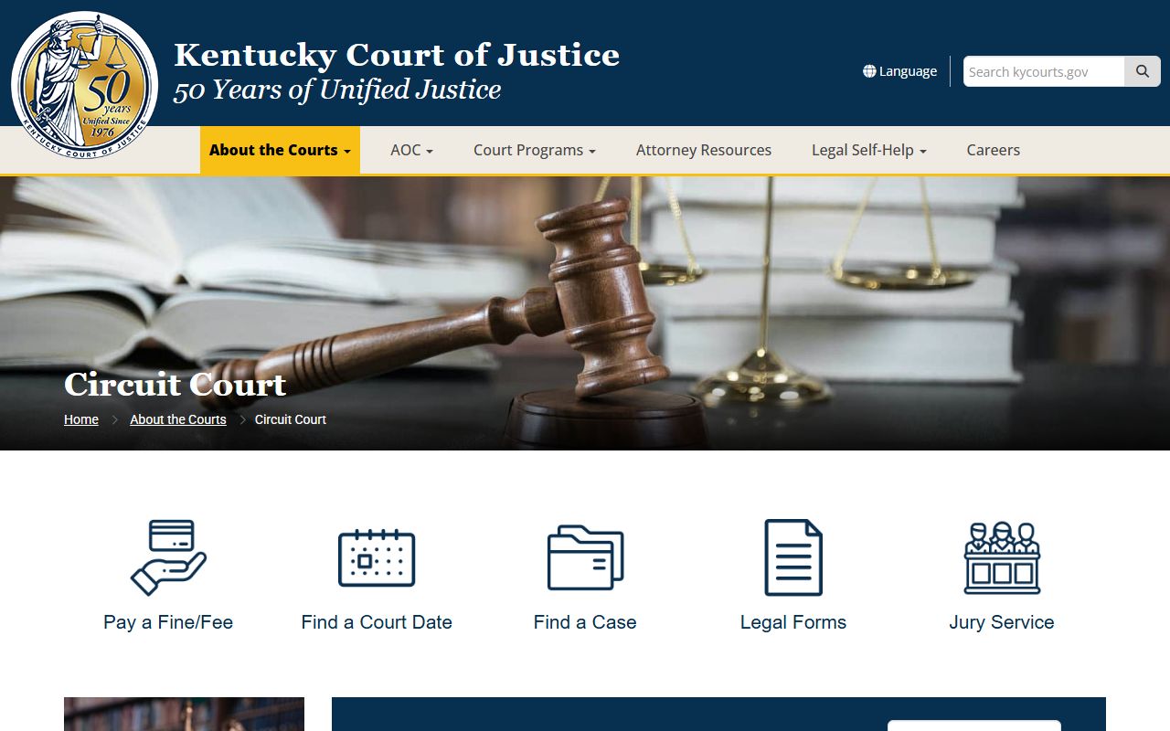 Trigg County court records Kentucky Circuit Court jurisdiction