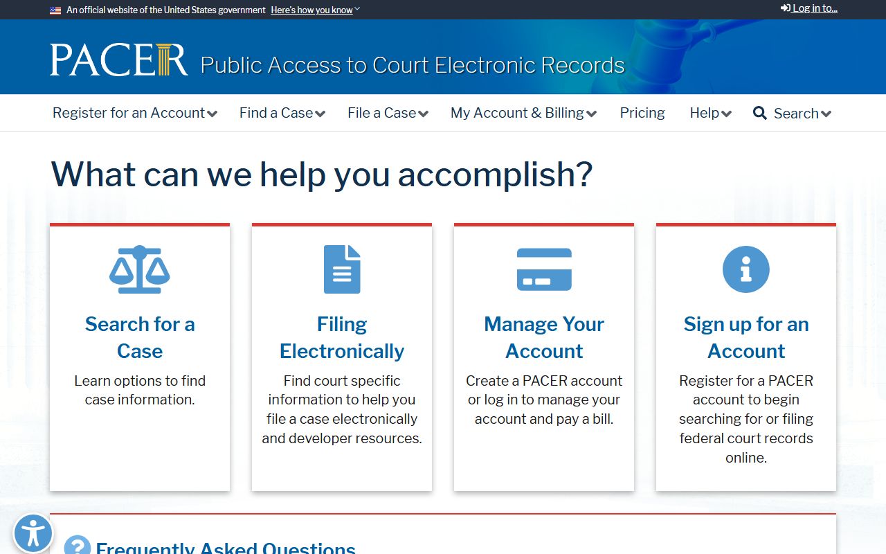 Trigg County Circuit Court records PACER federal court records portal